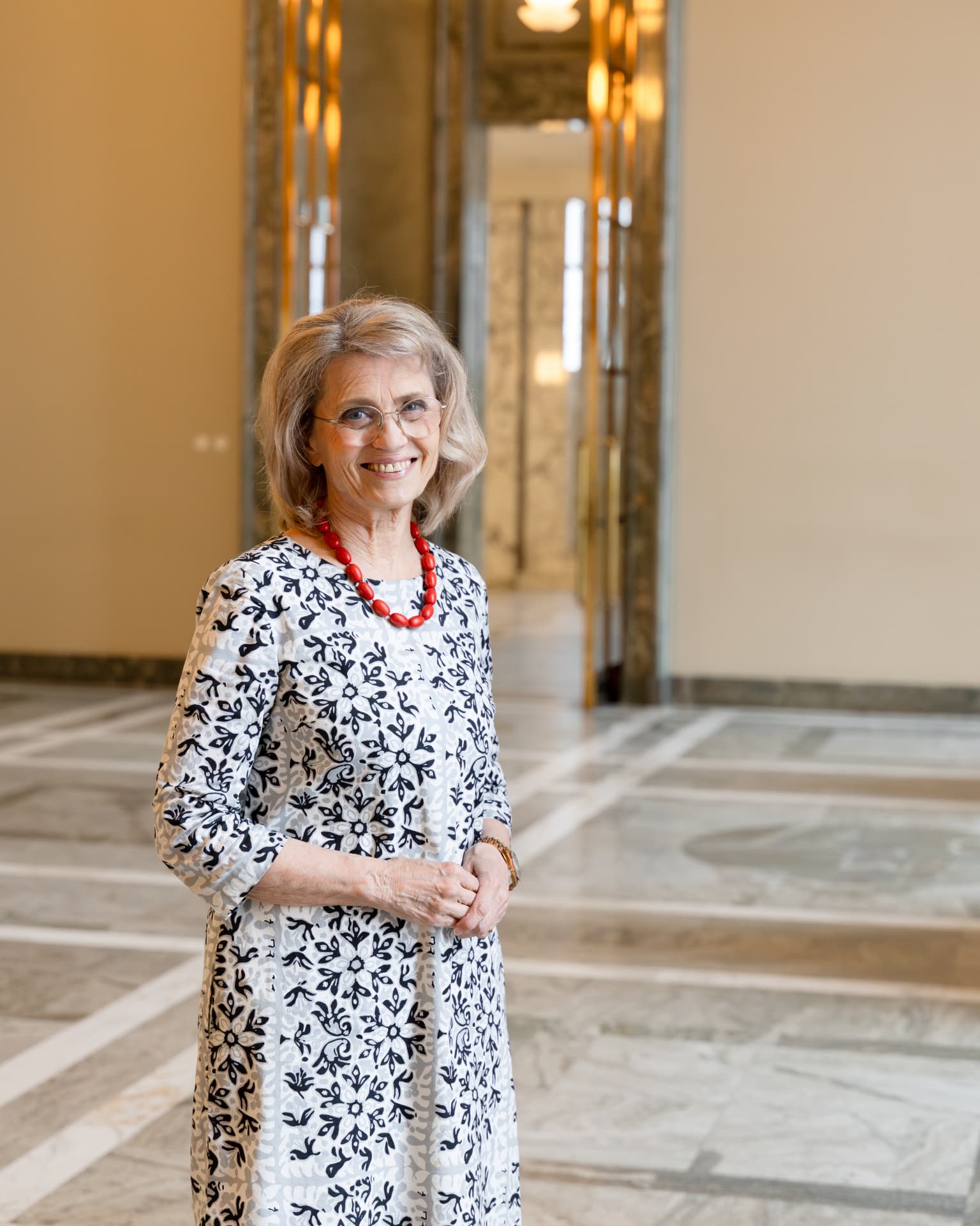In the corridors of the Parliament